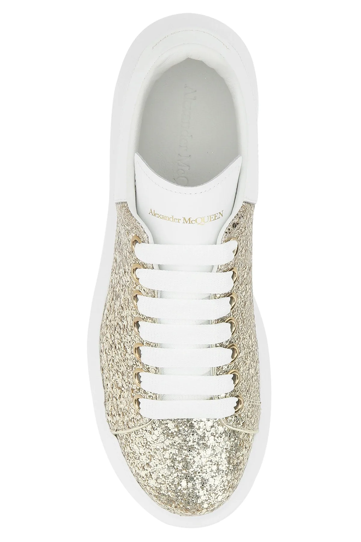 Alexander McQueen Glittered Oversized Sneakers