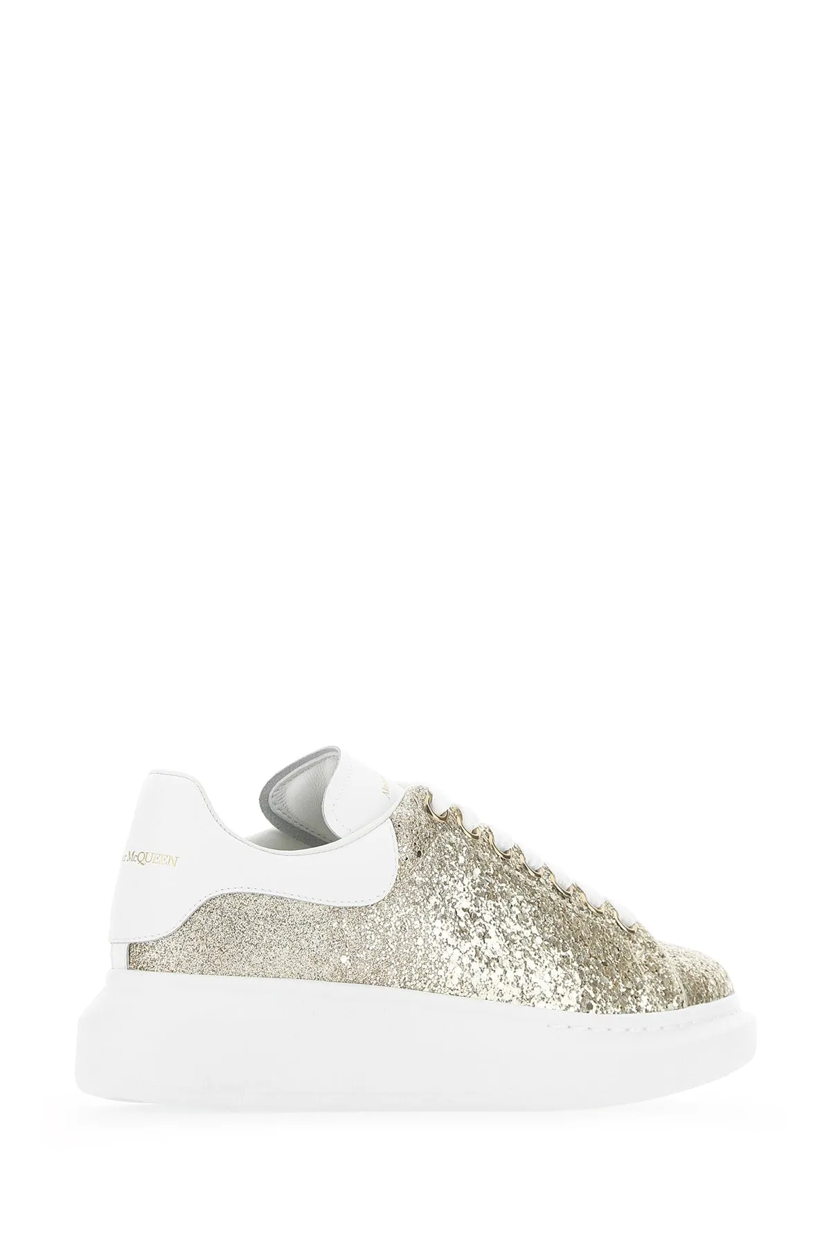 Alexander McQueen Glittered Oversized Sneakers
