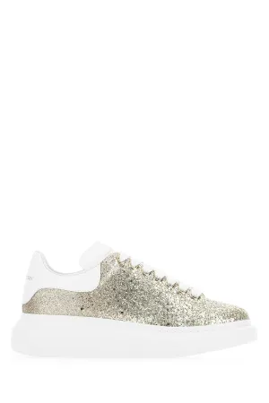 Alexander McQueen Glittered Oversized Sneakers