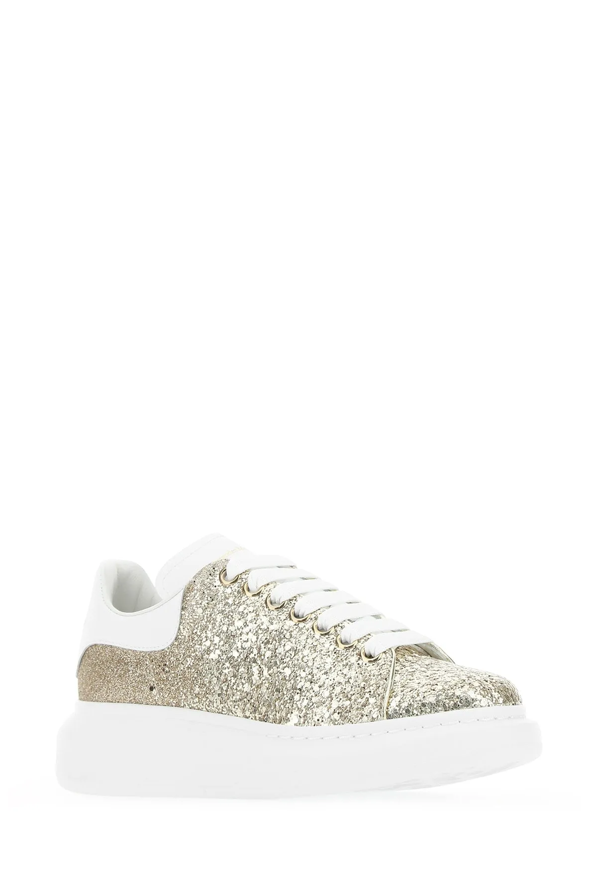 Alexander McQueen Glittered Oversized Sneakers