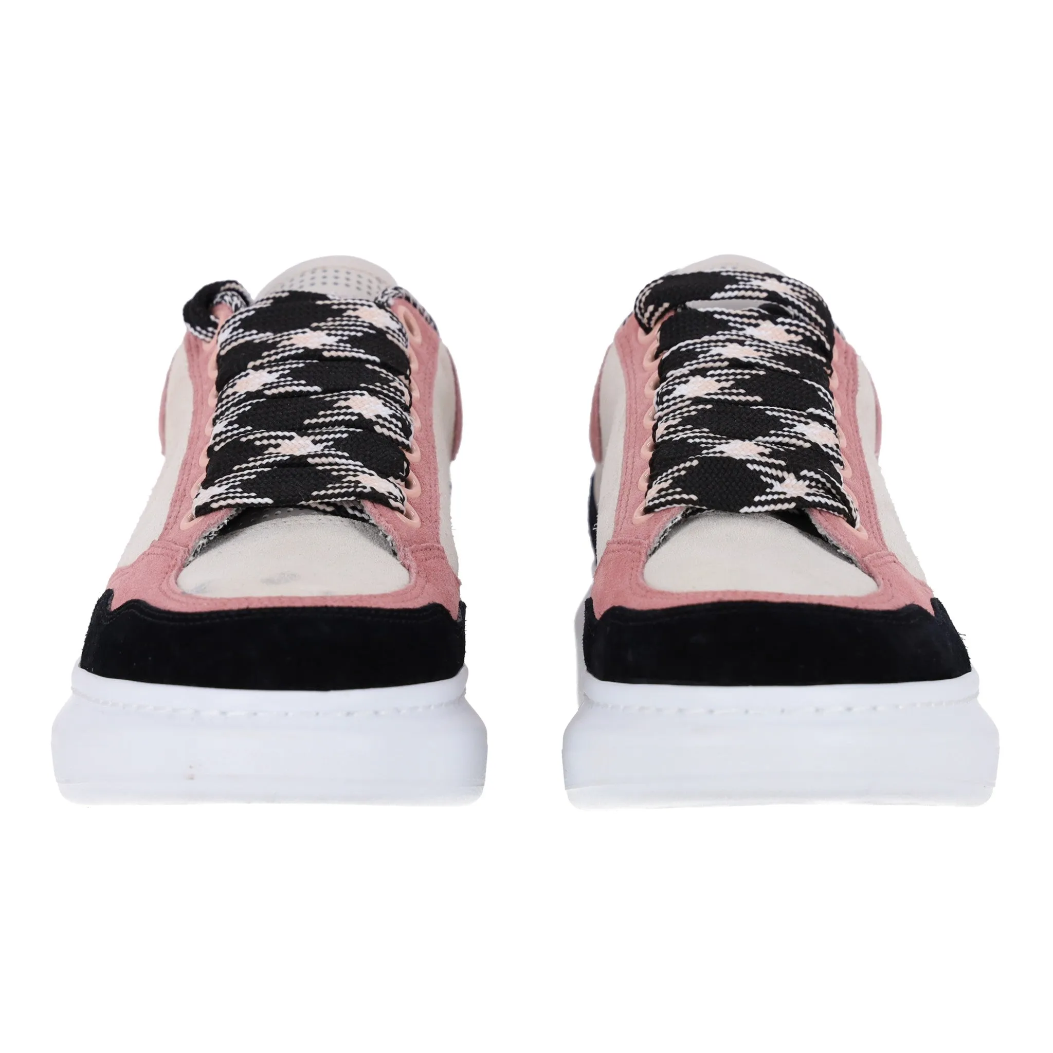 Alexander McQueen Oversized Low-Top Suede Sneakers. Size 39