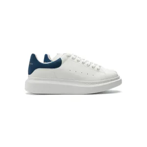 Alexander McQueen Oversized Sneaker (White/Paris Blue)