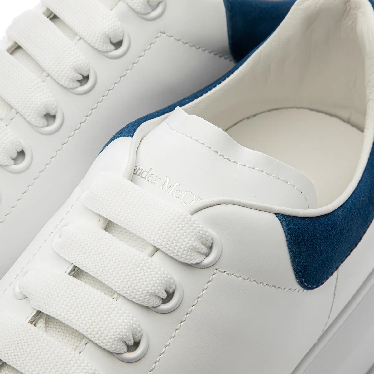 Alexander McQueen Oversized Sneaker (White/Paris Blue)