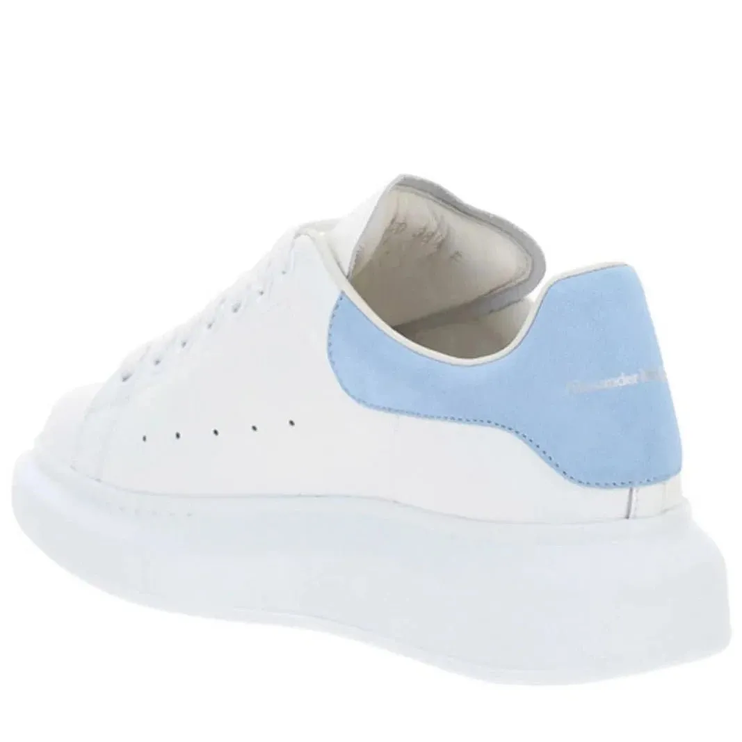 Alexander Mcqueen Oversized Trainers In Sky Blue/white
