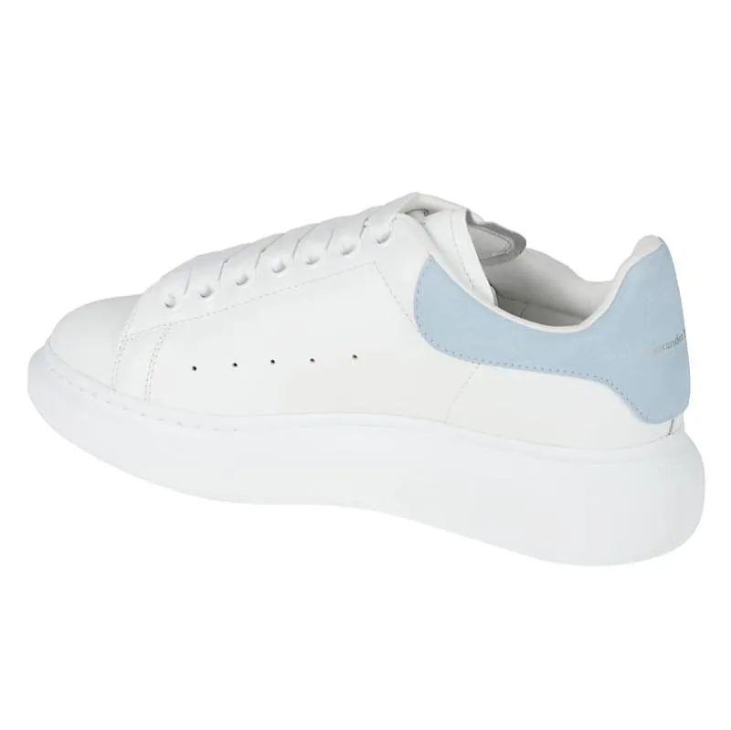 Alexander Mcqueen Oversized Trainers In Sky Blue/white