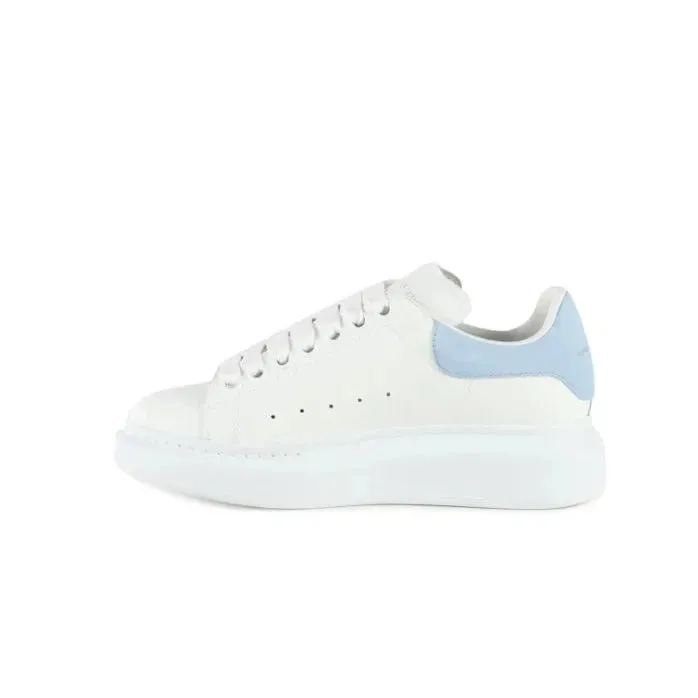 Alexander Mcqueen Oversized Trainers In Sky Blue/white