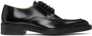 AMI Alexandre Mattiussi Black Pointed Toe Derbys