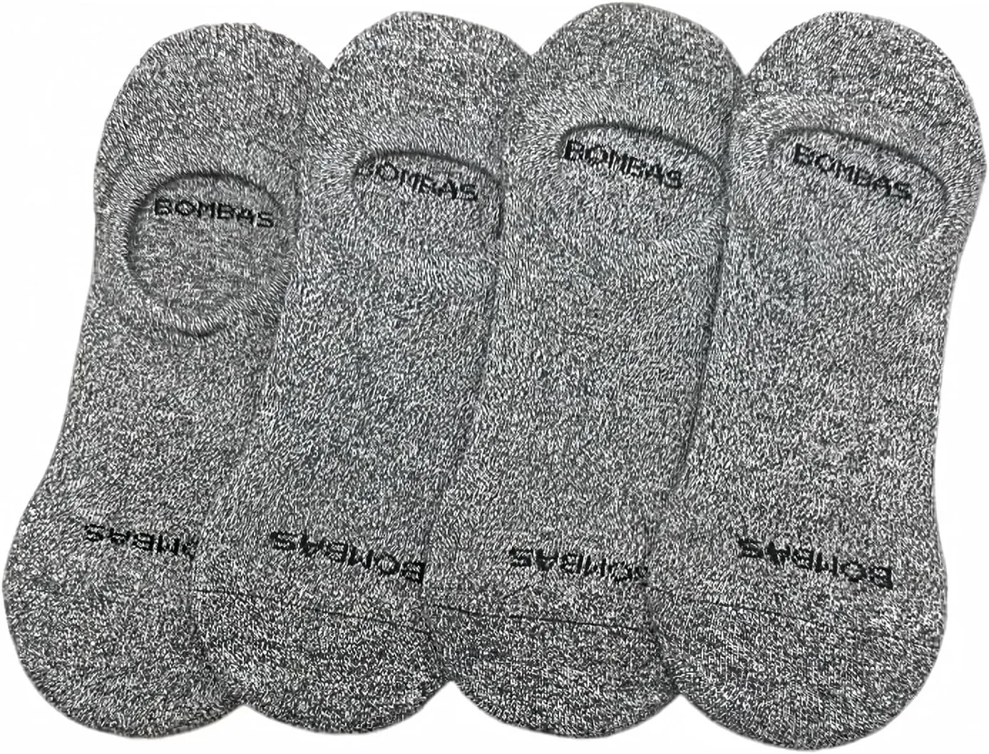 Bombas Socks Men's No Show 4 Pack (Size L)