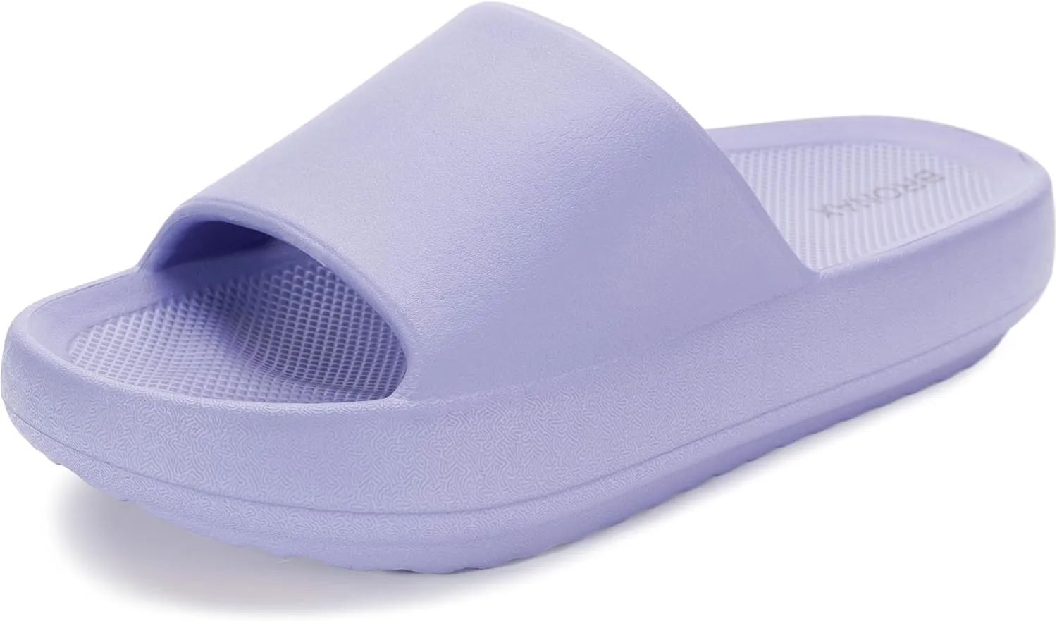 BRONAX Arch Support Slides for Women and Mens | Cushioned Thick Sole Pain Relief Slippers