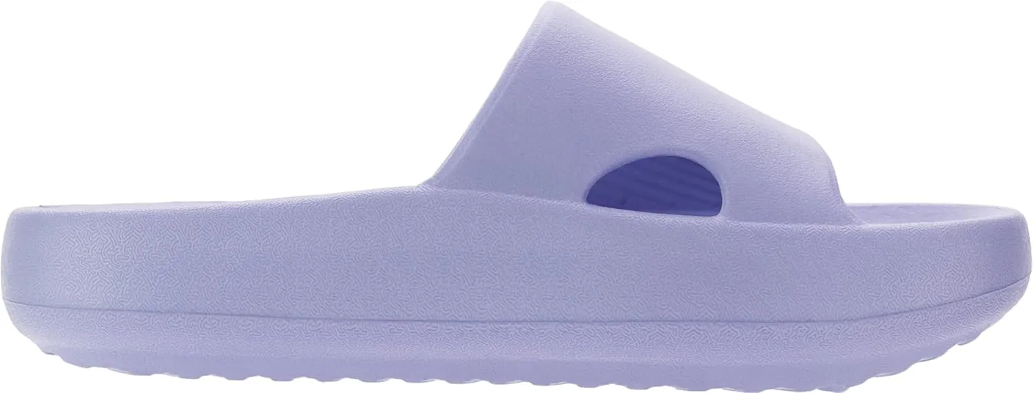 BRONAX Arch Support Slides for Women and Mens | Cushioned Thick Sole Pain Relief Slippers