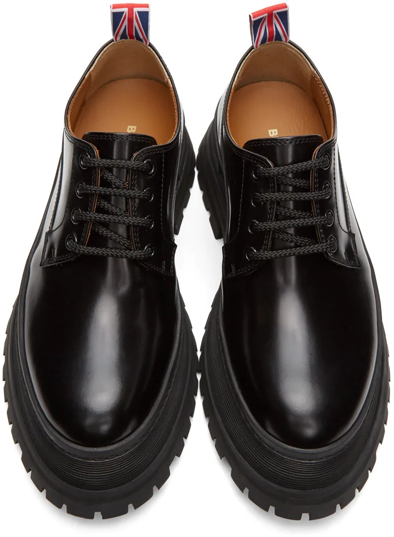 Burberry Black Jefferson Chunky Derbys