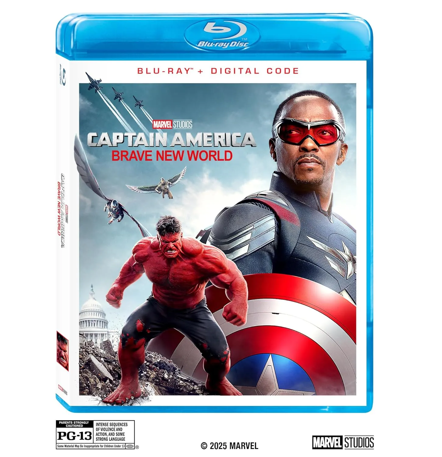 Captain America: Brave New World - Blu-ray   Digital