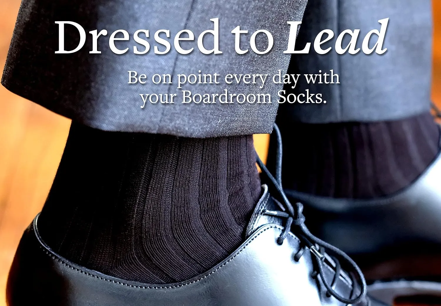 Cotton Dress Socks for Men ?C Knee High Men's Executive Socks ?C Classic Over the Calf Dress Socks by Boardroom Socks