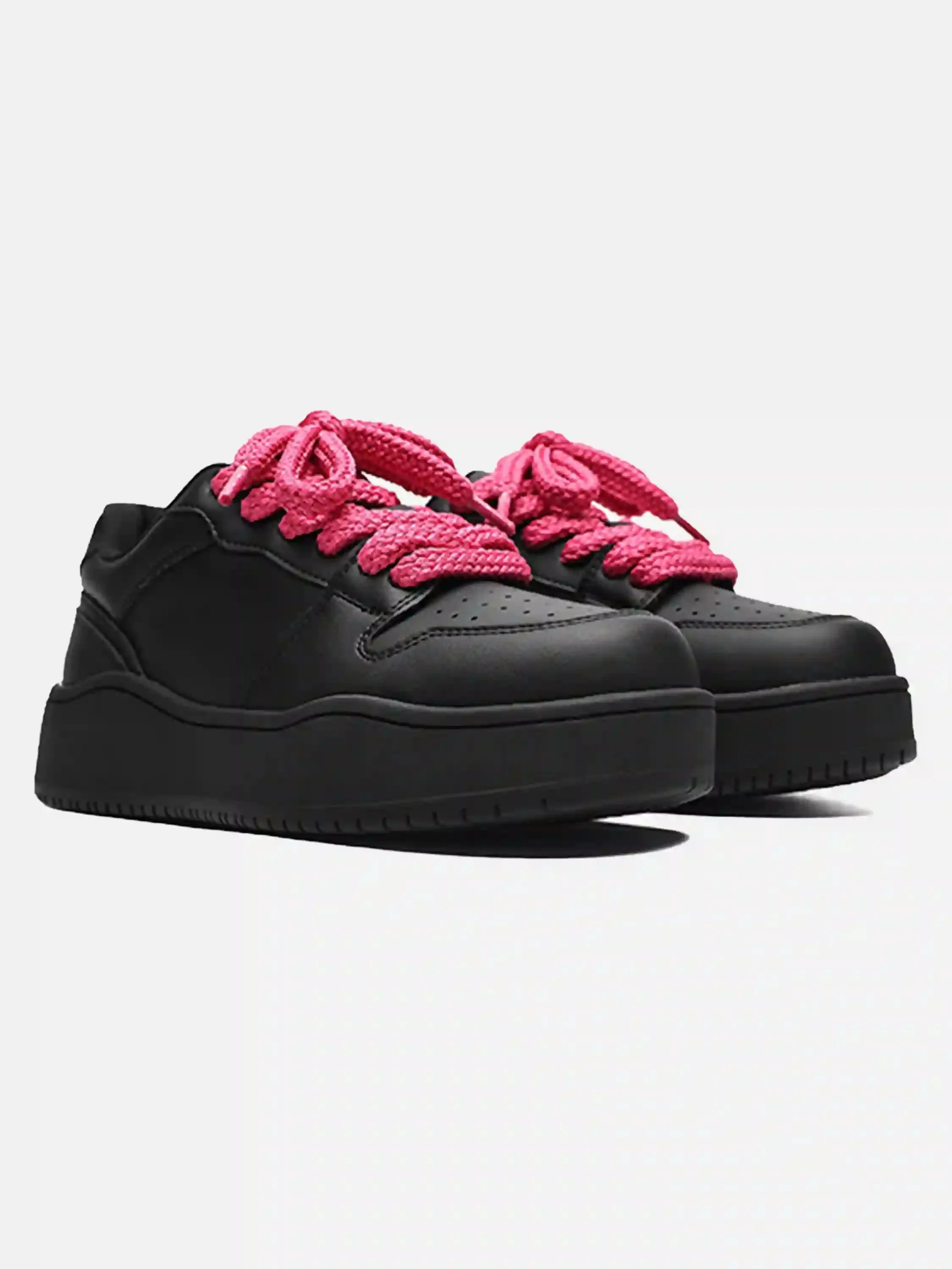 Disguisen Contrasting Colors Thick Sole Sneakers