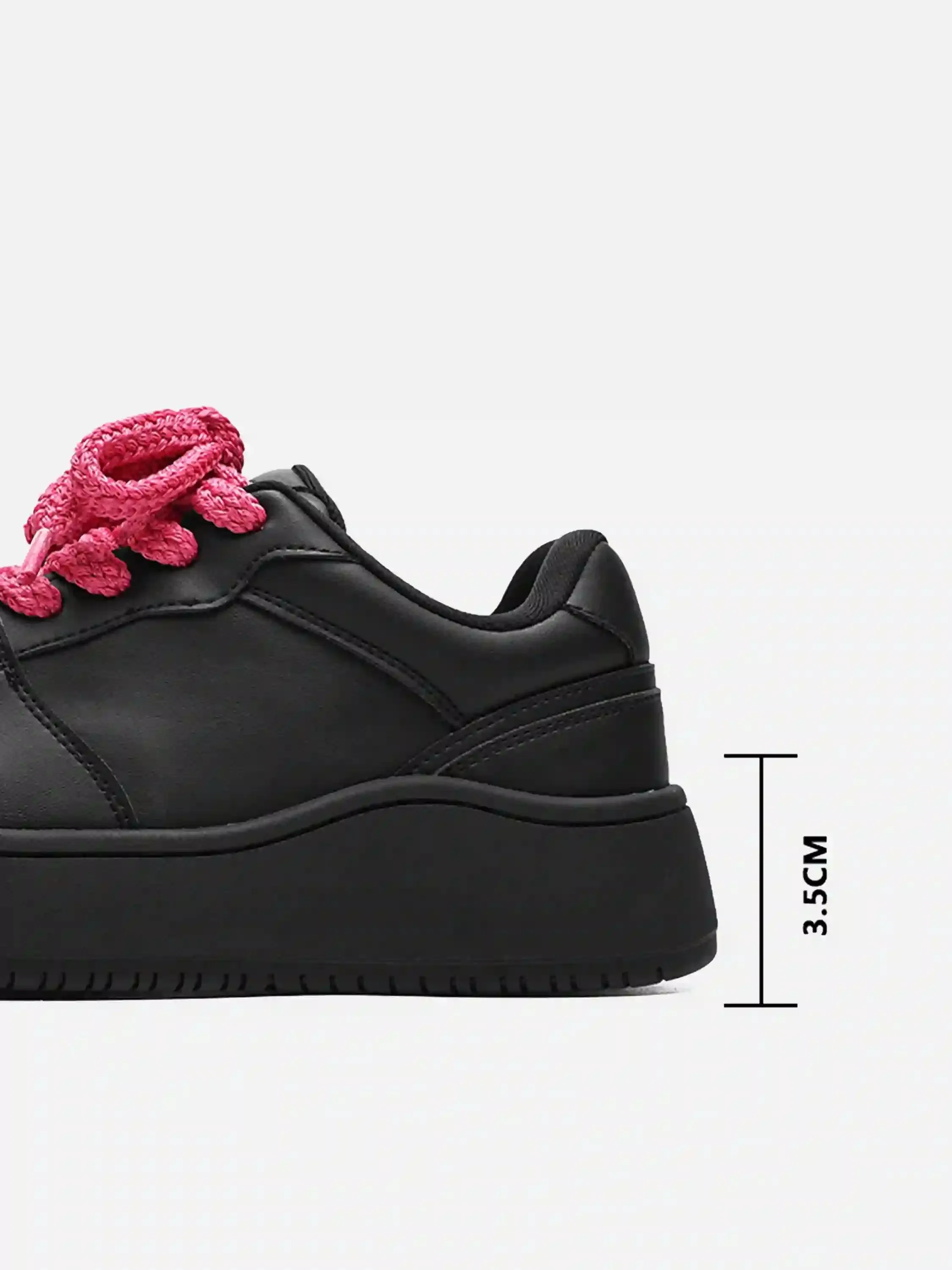 Disguisen Contrasting Colors Thick Sole Sneakers