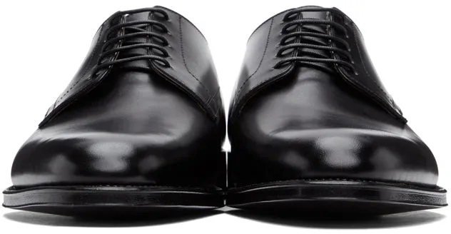 Dunhill Black Kensington Derbys