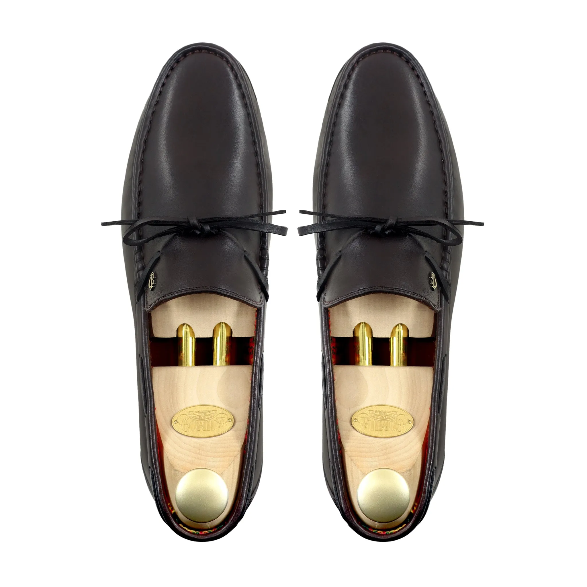 Frenzy - Men's Dark Brown Calf Leather Loafer