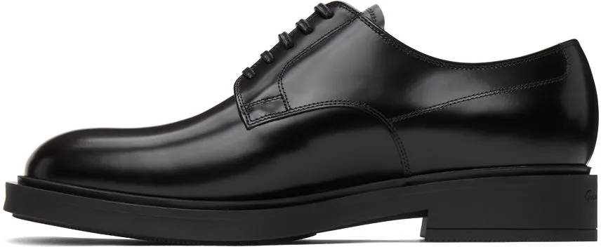 Gianvito Rossi Black William Derbys