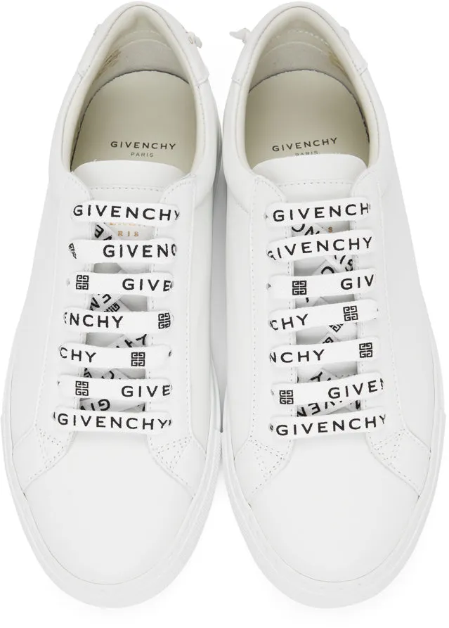 Givenchy White 4G Urban Street Sneakers
