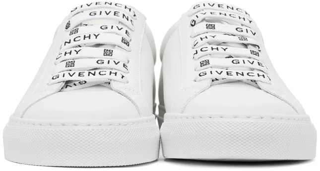 Givenchy White 4G Urban Street Sneakers