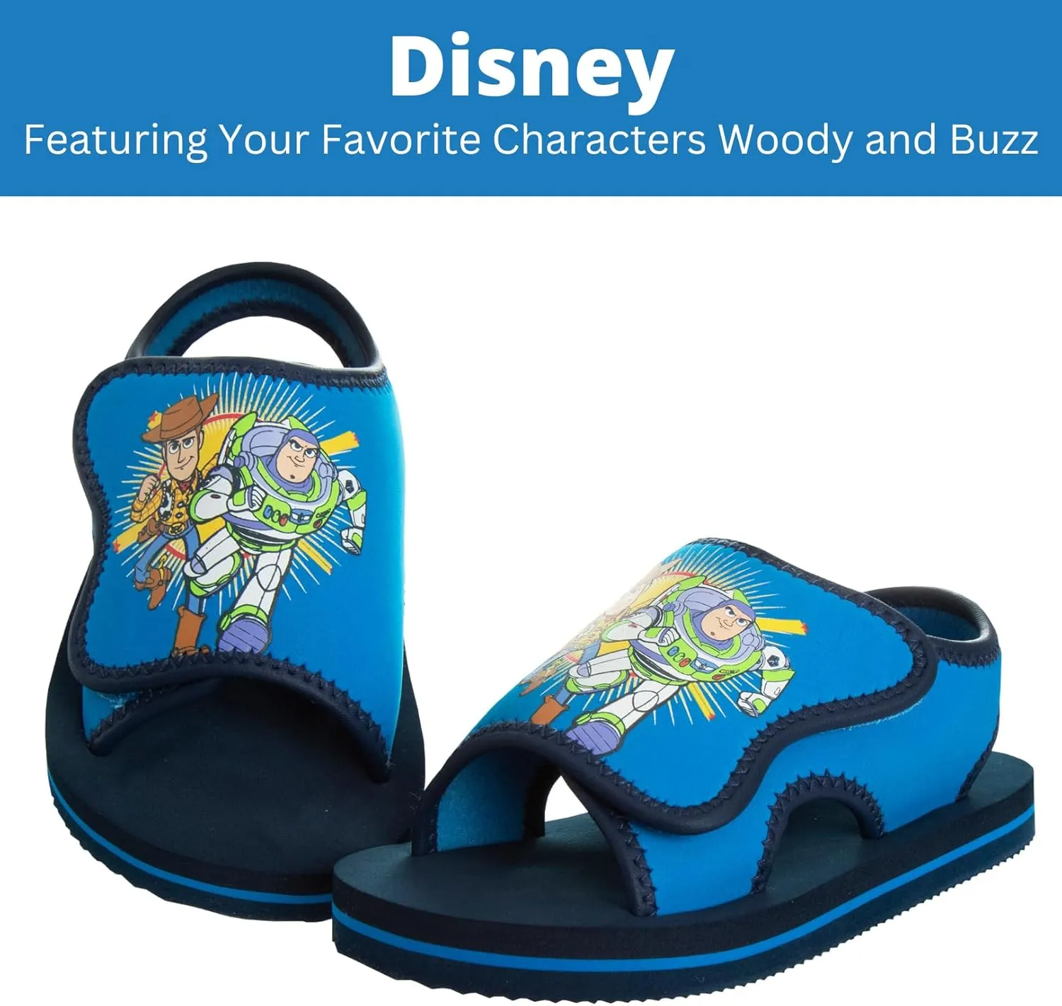 Josmo PawPatrol Cars ToyStory Spiderman Summer Sandals Kids Water Shoes Open Toe Outdoor Slides Chase Marshall Lightning McQueen Woody Buzz Lightyear Beach Sport Slip On(Toddler - Little Kid)