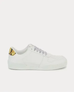 Leather White Low Top Sneakers