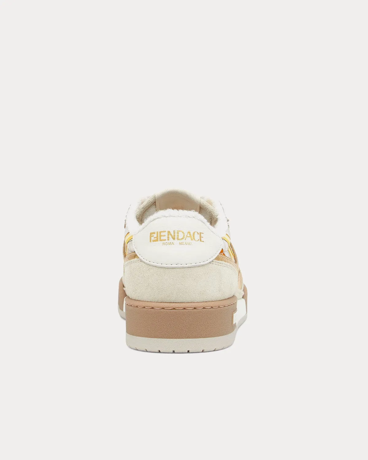 Match Fendace Beige Low Top Sneakers