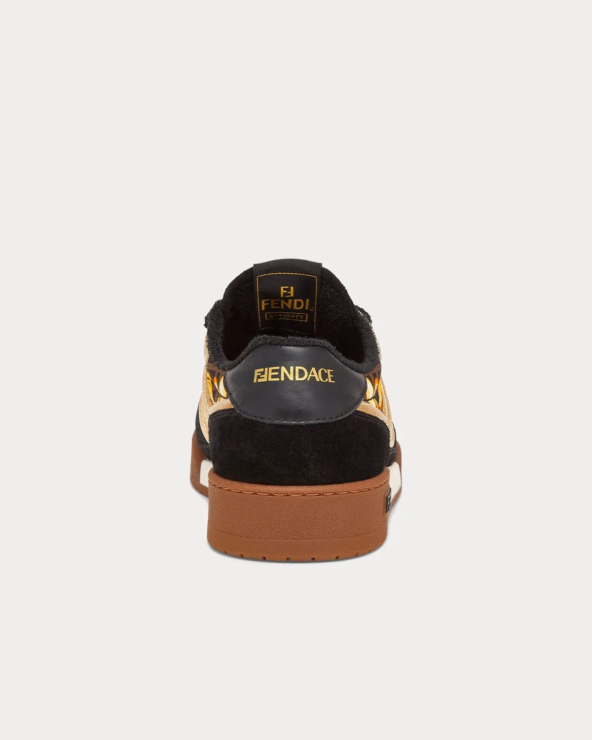 Match Fendace Black Low Top Sneakers