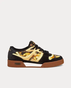 Match Fendace Black Low Top Sneakers