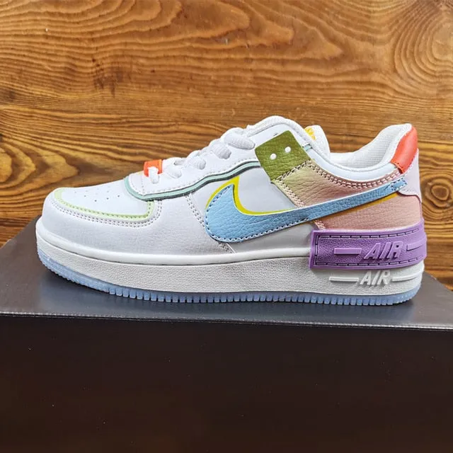 New Air Force 1 Shadow Skateboarding Running Shoes for Women Air Max Zapatilla Mujer Hombre Sports Sneakers 36-40