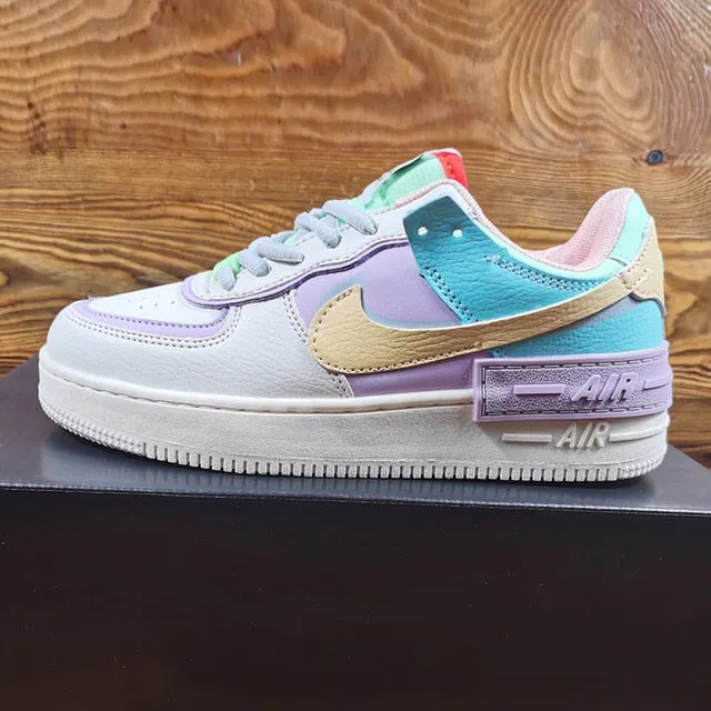 New Air Force 1 Shadow Skateboarding Running Shoes for Women Air Max Zapatilla Mujer Hombre Sports Sneakers 36-40
