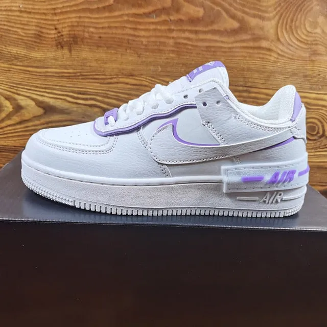 New Air Force 1 Shadow Skateboarding Running Shoes for Women Air Max Zapatilla Mujer Hombre Sports Sneakers 36-40