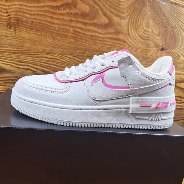 New Air Force 1 Shadow Skateboarding Running Shoes for Women Air Max Zapatilla Mujer Hombre Sports Sneakers 36-40