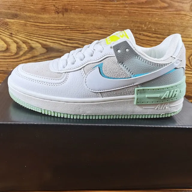 New Air Force 1 Shadow Skateboarding Running Shoes for Women Air Max Zapatilla Mujer Hombre Sports Sneakers 36-40