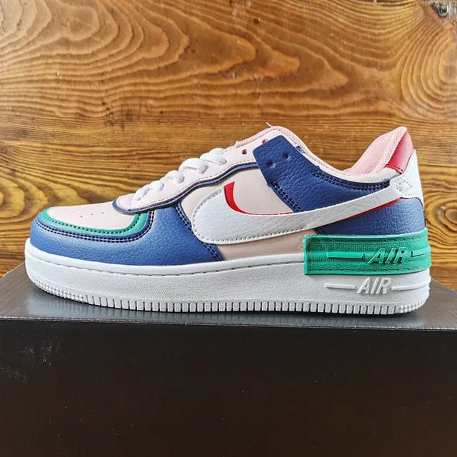 New Air Force 1 Shadow Skateboarding Running Shoes for Women Air Max Zapatilla Mujer Hombre Sports Sneakers 36-40