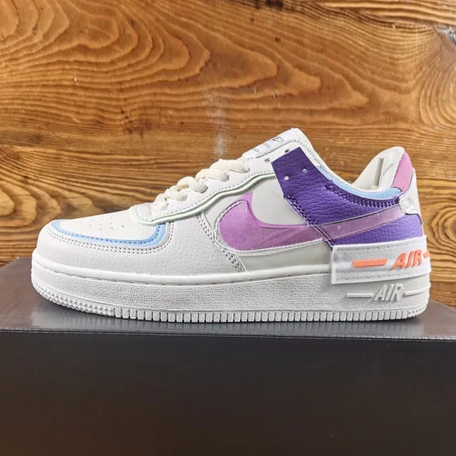 New Air Force 1 Shadow Skateboarding Running Shoes for Women Air Max Zapatilla Mujer Hombre Sports Sneakers 36-40