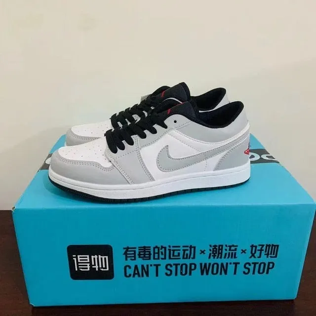 Nike-Air Force 1 Leather Men's Skateboarding Shoes Comfortable Outdoor Sports Sneakers 15482