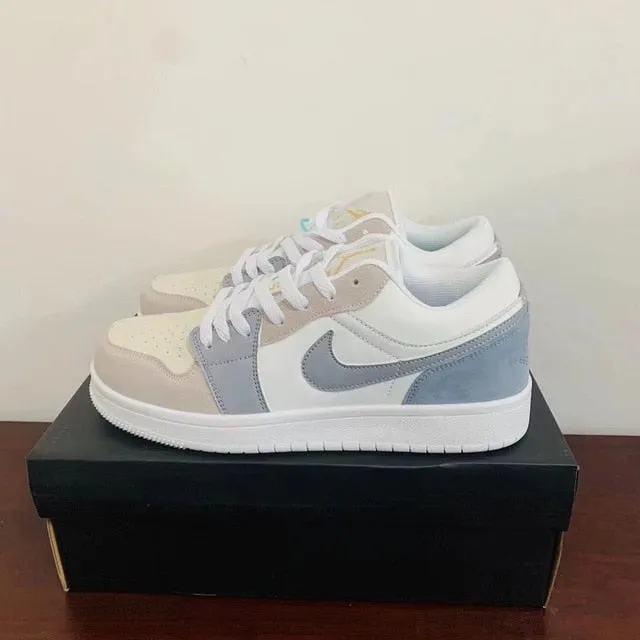 Nike-Air Force 1 Leather Men's Skateboarding Shoes Comfortable Outdoor Sports Sneakers 15482