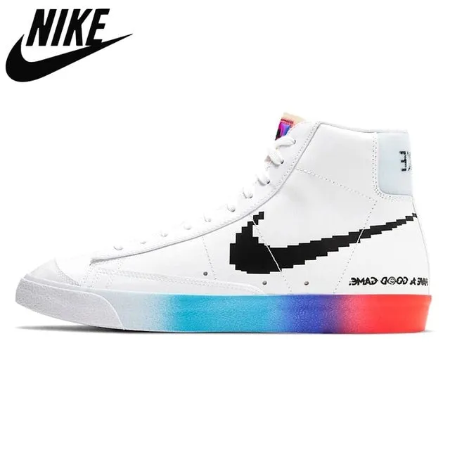 Nike-Blazer Mid 77 Vintage Have A Good Day Red mid-top casual sports skateboard shoes for men Unisex women Sneaker