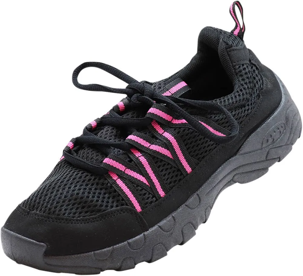 NORTY Womens 5-10 Black/Fucshia Watershoe 15632