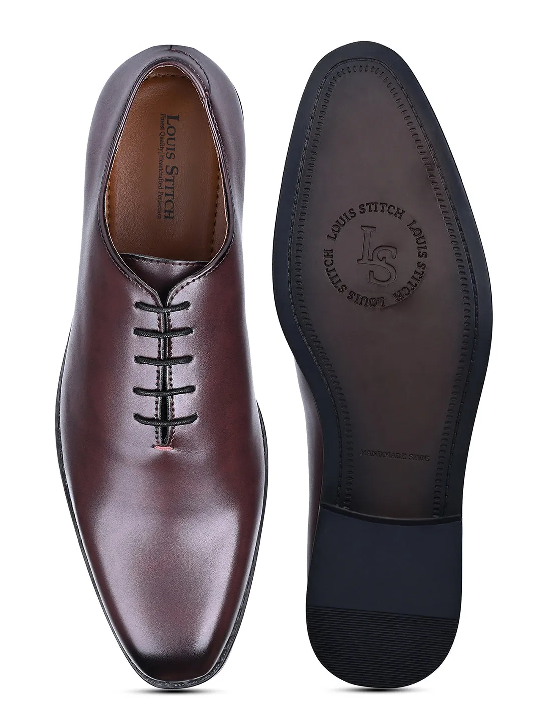 Roswewood Dual Tone Wholecut Derbys for Men