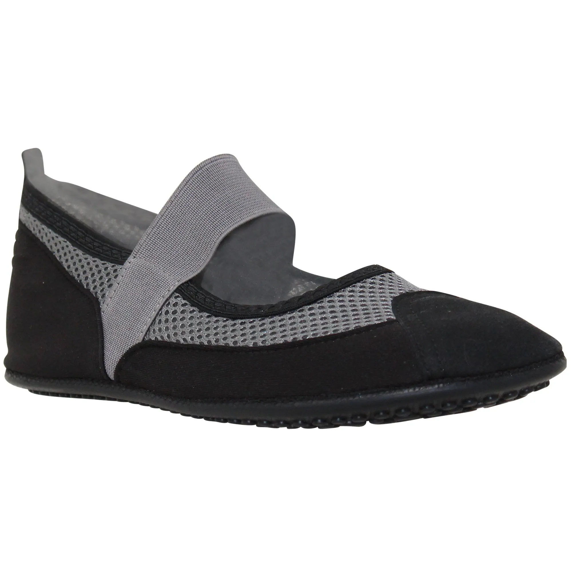 SOBEYO Women's Mary-Jane Flats Water Yoga Sports Gray