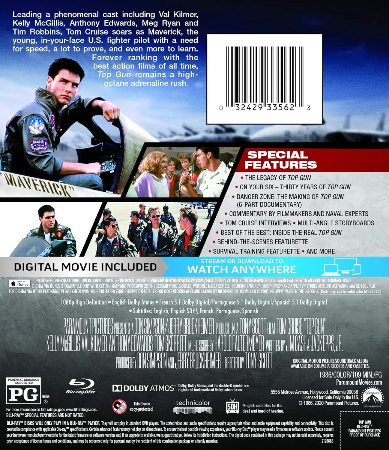 Top Gun (Blu-ray   Digital)