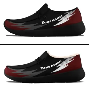 Unique Gift,Personalized Buy One Get One Sneakers, Custom Corporate Canvas Loafer Shoes, Business Design Gift