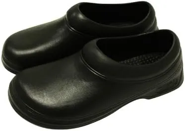 Unisex Anti-Slip Chef Shoes Patented Maximum Grip Performance Technology (10) Black